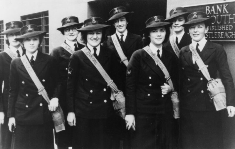 Женщины- члены Королевской австралийской военно-морской службы (WRANS). 1943 г.