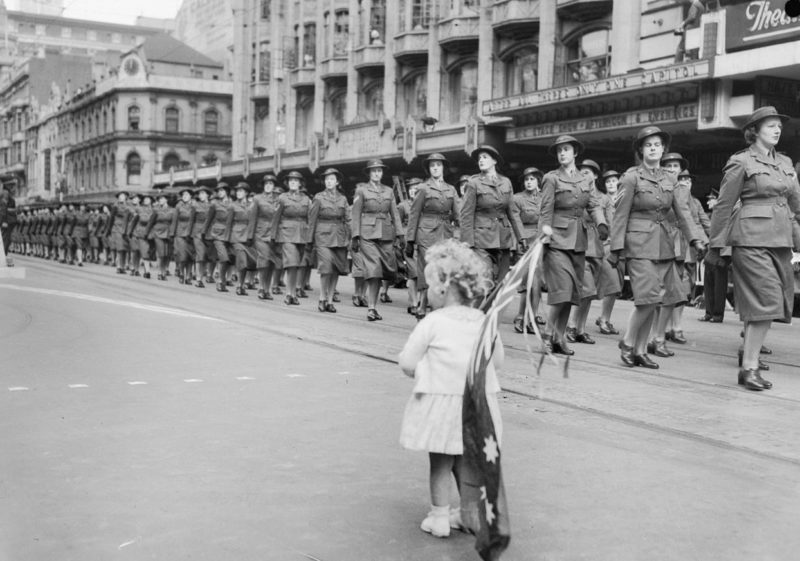 Австралийские женщины армейской службы (AWAS). 1943 г.