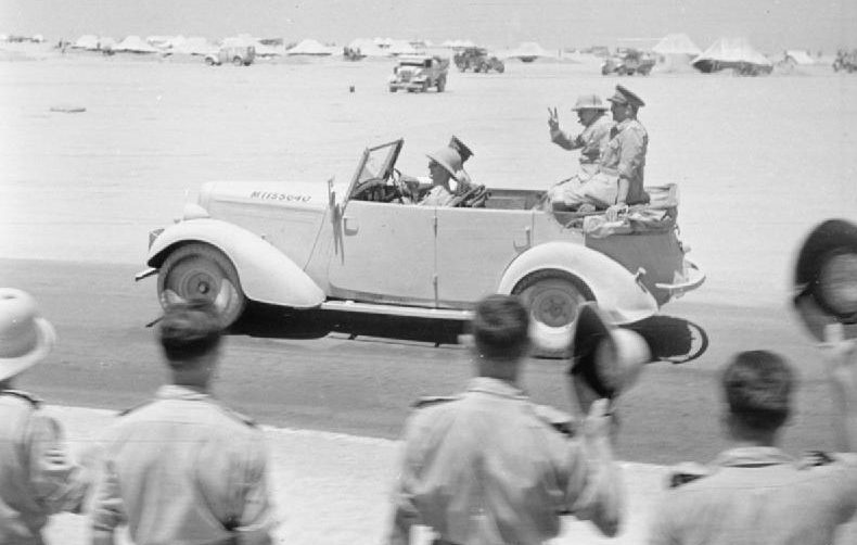 Австралийские войска в Египте. 1943 г. 