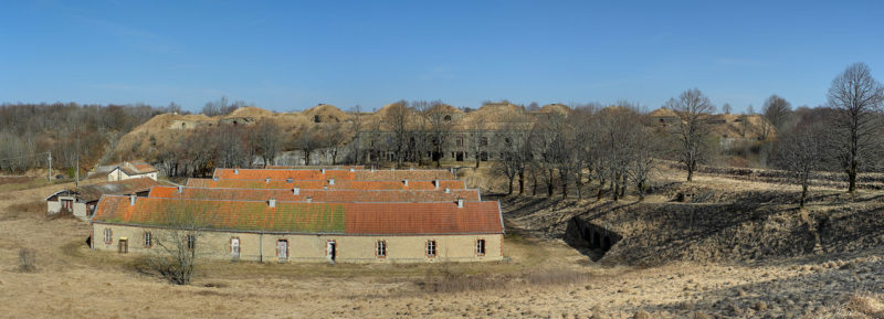 Панорама форта.