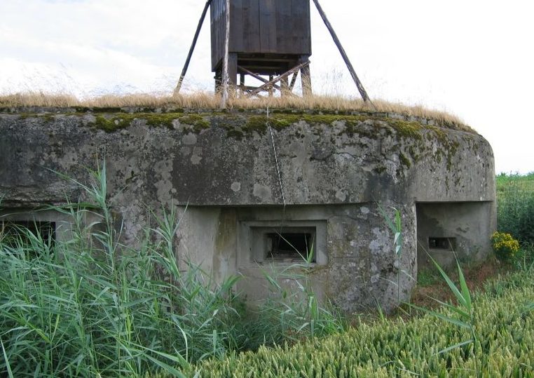 Убежище «Buchholzerberg», вооруженное 4 пулеметами, в т.ч. 2 сдвоенными. 