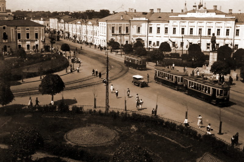 Площадь Ленина. 1940 г.