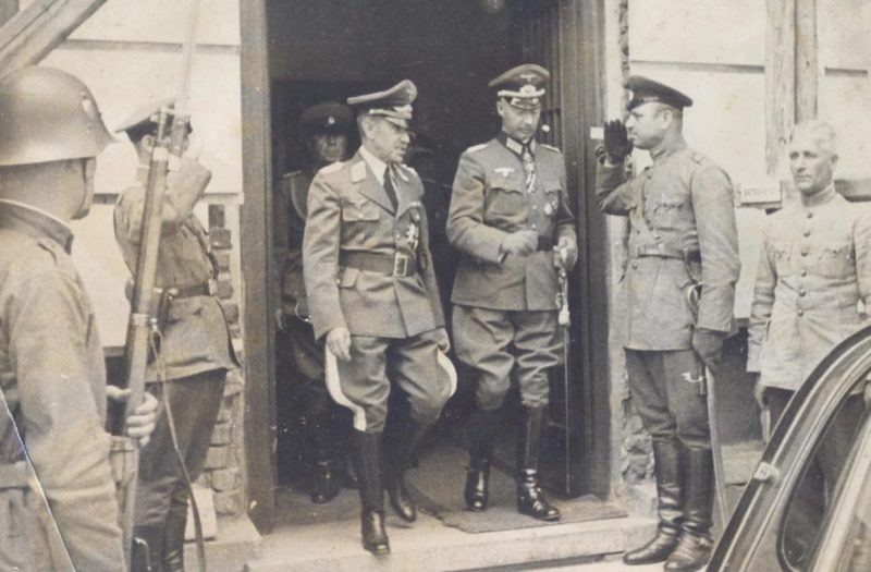 Немецкие офицеры в Болгарии. 1939 г.