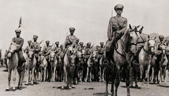 Иранская кавалерия. Август 1941 г. 