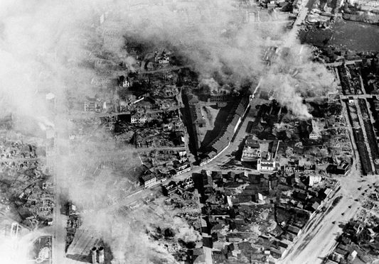 Бомбардировка Витебска. Июнь 1941 г.