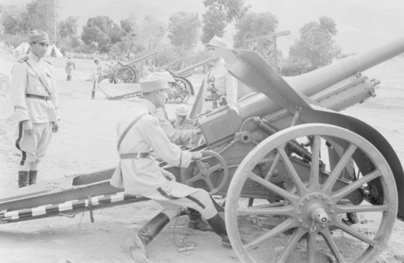 Иранская артиллерия. Август 1941 г.