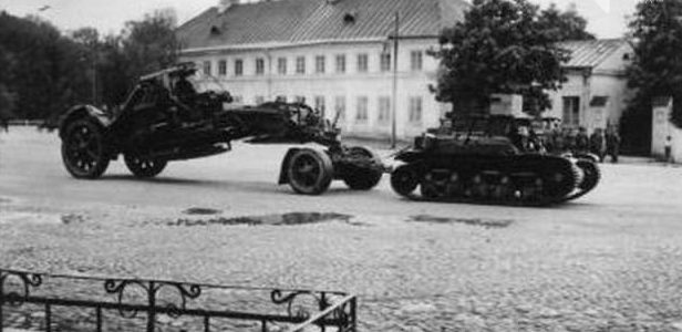 Немецкие войска в Гродно. Июнь 1941 г.