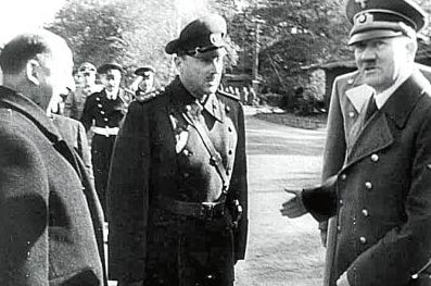 А. Гитлер и царь Борис III. 19 апреля 1941 г.