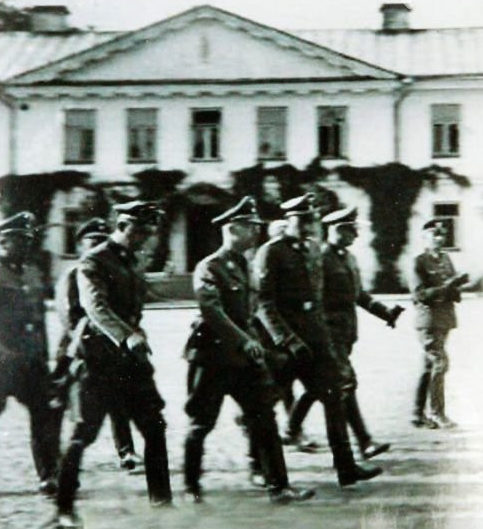 Генрих Гиммлер и Карл Вольф в Гродно. 30 июня 1941 г. 