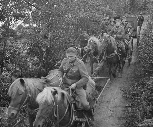 Наступление финских войск на Выборг. 28 августа 1941 г.