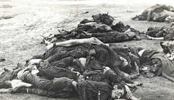 Расстрелянные евреи из гетто. 1941 г.