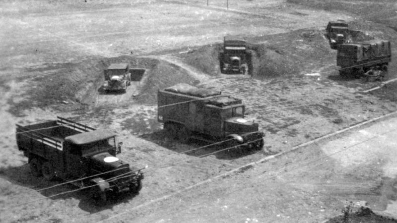 Аэродром Люфтваффе. 1942 г.