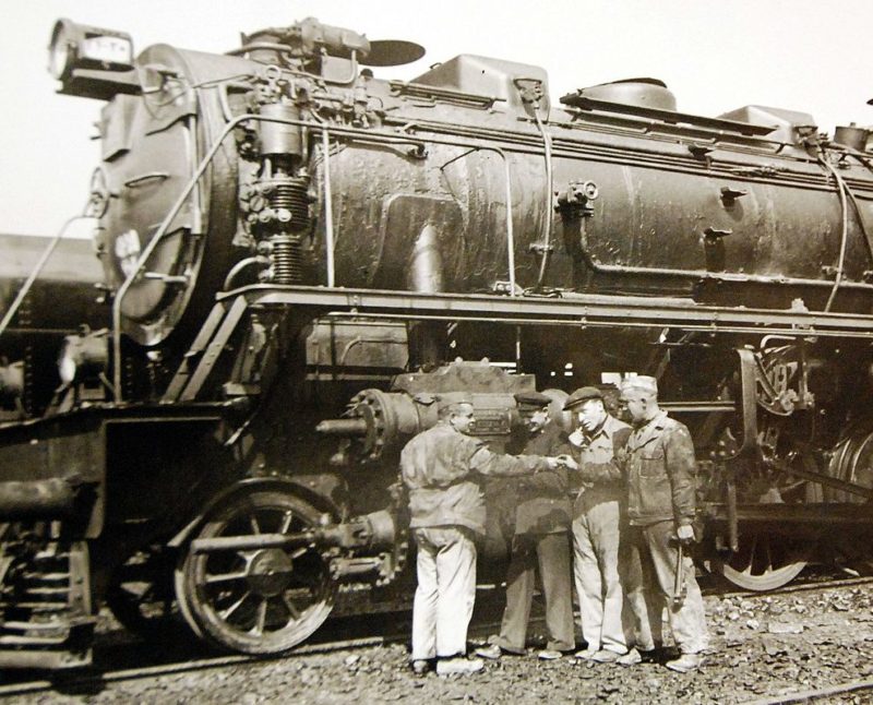 Советские и американские железнодорожники. 1942 г.