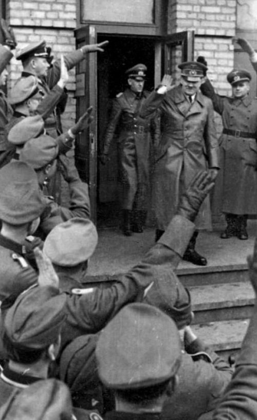 Гитлер в Запорожье Февраль 1943 г.