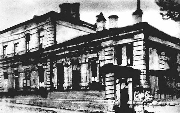 Здание СД по улице Политехнической. 1941 г.