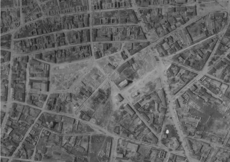 Центр города. Май 1944 г.