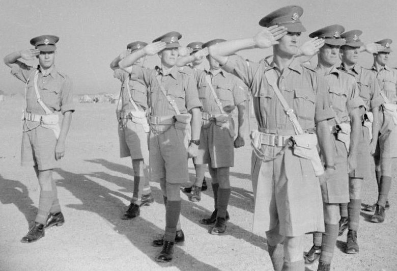 Британская военная полиция в Тегеране. 28 сентября 1942 г. 