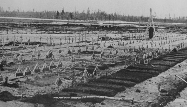 Немецкое кладбище под Брянском. 1943 г.