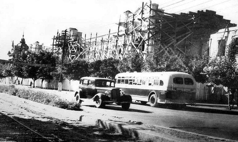 Восстановление города. 1947 г. 