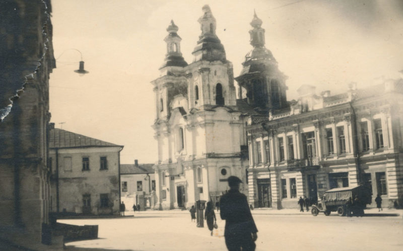 Город после освобождения. Май 1945 г.