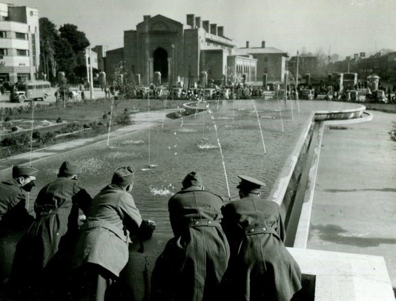 Американские военнослужащие в Тегеране. 1944 г.