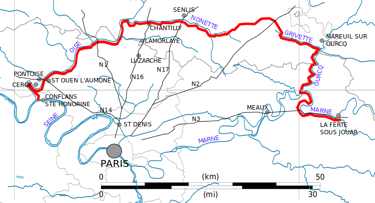 Схема линии «Chauvineau».