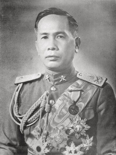 Тайский диктатор Плек Пибунсонгкрам.