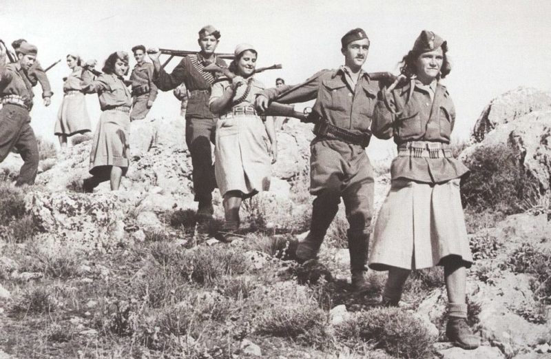 Партизаны ELAS. 1943 г.