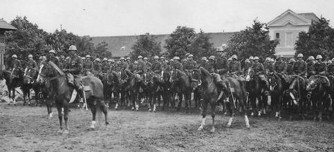 Румынский конный отряд. 1943 г. 