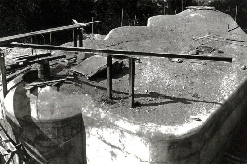 Строительство форта «Roquebrunne». 1937 г.