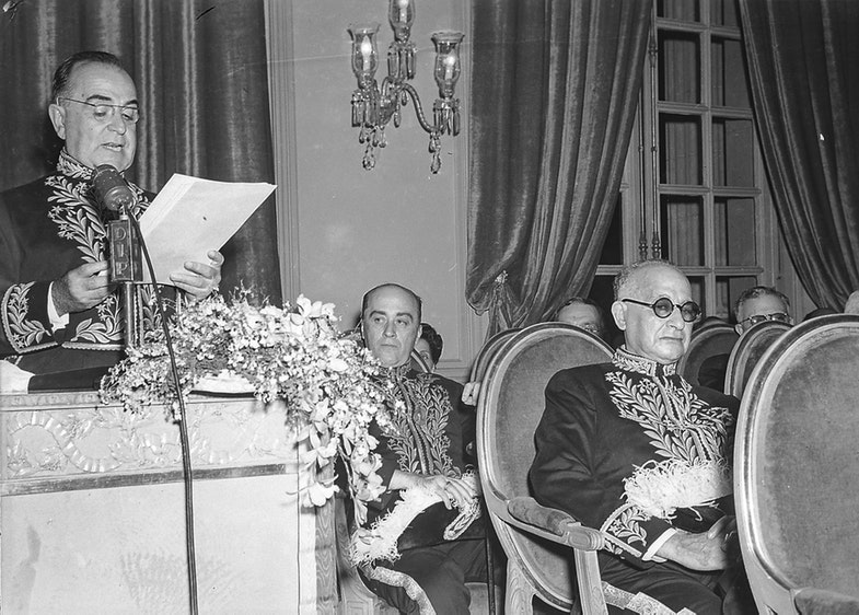 Президент Бразилии Жетулиу Варгас. 29 декабря 1943 г.