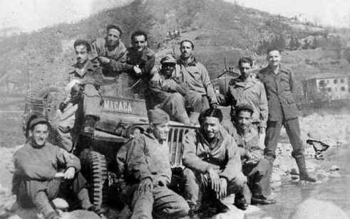 Военнослужащие бразильского экспедиционного корпуса в Италии. 1944 г. 