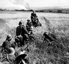 Румынская пехота в Бессарабии. Июнь 1941 г.