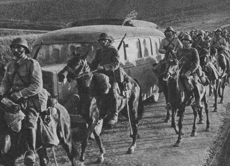 Румынская кавалерия в Бессарабии. Июль 1941 г. 