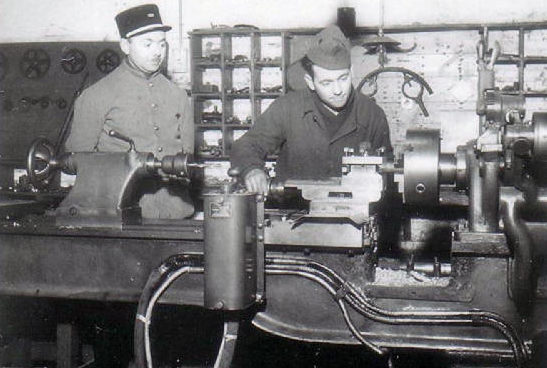 Артиллерийская мастерская форта «Hackenberg». 1939 г.