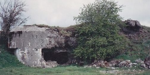 Малый форт «Eth» в годы войны и сегодня. 
