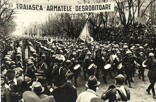 Румынская армия вошла в Кишинев. Август 1941 г.