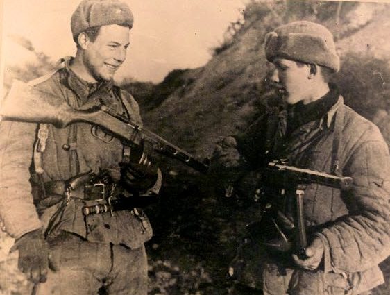 Морские пехотинцы из отряда Цезаря Куникова. 1943 г.