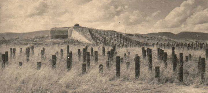 Предполье блока №6 форта «Schoenenbourg». 1939 г. 