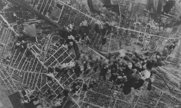 Бомбардировка Бухареста. 4 апреля 1944 г. 