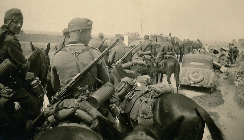 Немецкая кавалерия на Украине. Сентябрь 1941 г.
