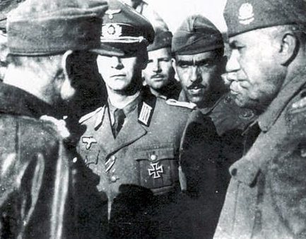 Генерал Отто Фреттер Пико капитулирует со 148-й дивизией бразильским войскам. 30 апреля 1945 г.