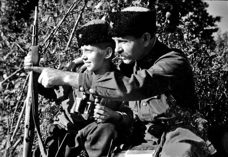 Кубанские казаки на фронте. 1943 г. 