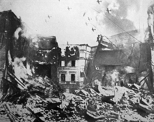Бомбардировки Бухареста и их результаты. Июль 1944 г. 