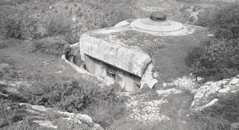 Боевой блок форта «Castillon». 1939 г.