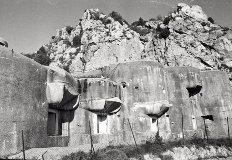 Боевой блок форта «Sainte Agnes». 1939 г.