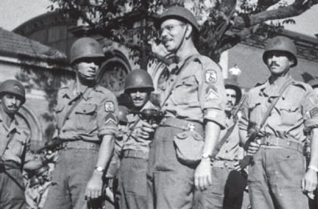 Бразильские ветераны на улицах Сан-Паулу. Август 1945 г. 