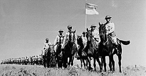 10-я кавалерийская бригада. Форт Райли, Канзас. Апрель 1942 г.