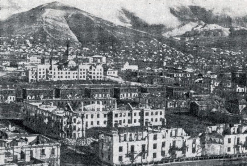 Руины города. 1944 г.