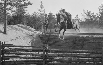 Учения финской кавалерии. 1939 г. 